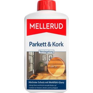 Mellerud Parkett-Glanzversiegelung 1 l für glänzende & geschützte Parkettböden.