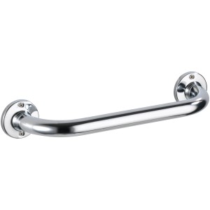 Wenko Badewannengriff Basic, 30 cm, Edelstahl hochglanzpoliert für mehr Sicherheit im Bad.