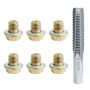 CCLIFE 13tlg Ölablassschraube Reparatur Satz M11x1,5mm Gewinde Reparatursatz für Ölablassschraube_3