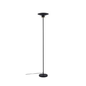 Lindby LED Stehlampe Norvind 10030124 Modern in Schwarz aus Metall 2-flammig Wohnzimmerleuchte