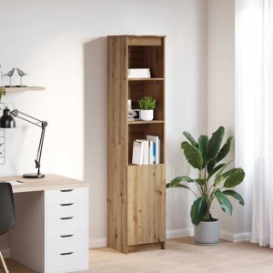vidaXL Highboard Artisan-Eiche 37,5x35x180 cm Holzwerkstoff 861678