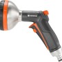 Gardena Premium Multibrause: Handbrause mit 5 Strahlarten für die Gartenbewässerung.