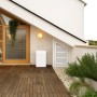 Haier Aurora HE2-3.0 Energiespeicher für Balkonkraftwerke (3 kWh) im Außenbereich.