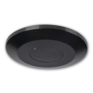 Schwarzer Kanlux Decken-Bewegungsmelder PRESENSOR HF 360 Grad für Lampen & Leuchten.