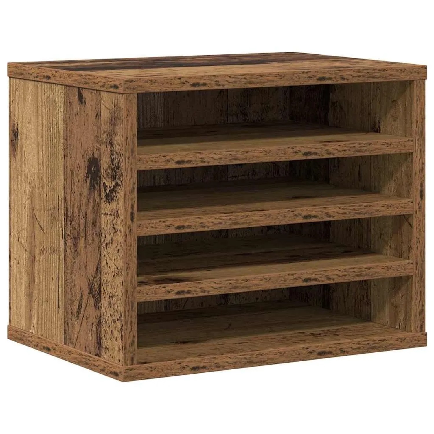vidaXL Schreibtisch Organizer Altholz 36 x 26 x 29,5 cm Holzwerkstoff 869201
