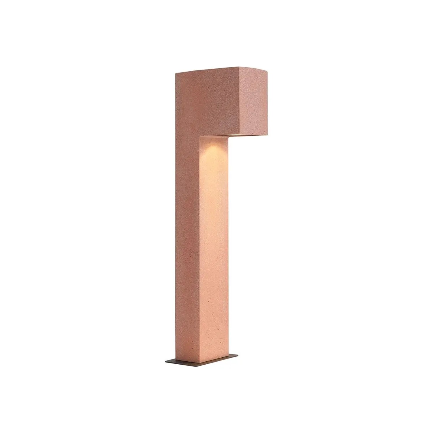 QAZQA Moderne Wegeleuchte Terrakotta 65cm IP44 Pompei