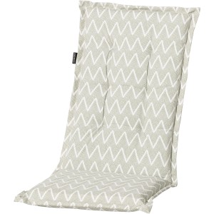 Madison Niederlehner Auflage Outdoor Magic Grün, 105x50cm, mit Zickzackmuster.