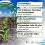 TTL GARDEN Pflanztunnel Set: 12 Bögen, 36 Clips, PE Folie 10x2m, für Frühbeet, Gemüsebeet und Hochbeet.