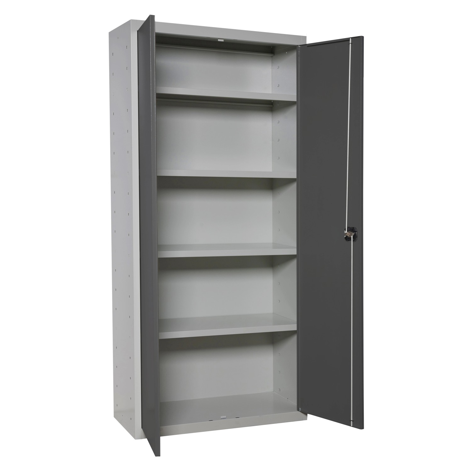 PROREGAL Stahlschrank AMEGO HxBxT 180 x 100 x 40 cm 4x Fachboden Anthrazit- günstig online kaufen