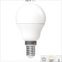 LED-Leuchtmittel E14 Globe G45, 5,5W, dimmbar. Energiesparende Lampe für Decken-, Tisch- und Wandleuchten.