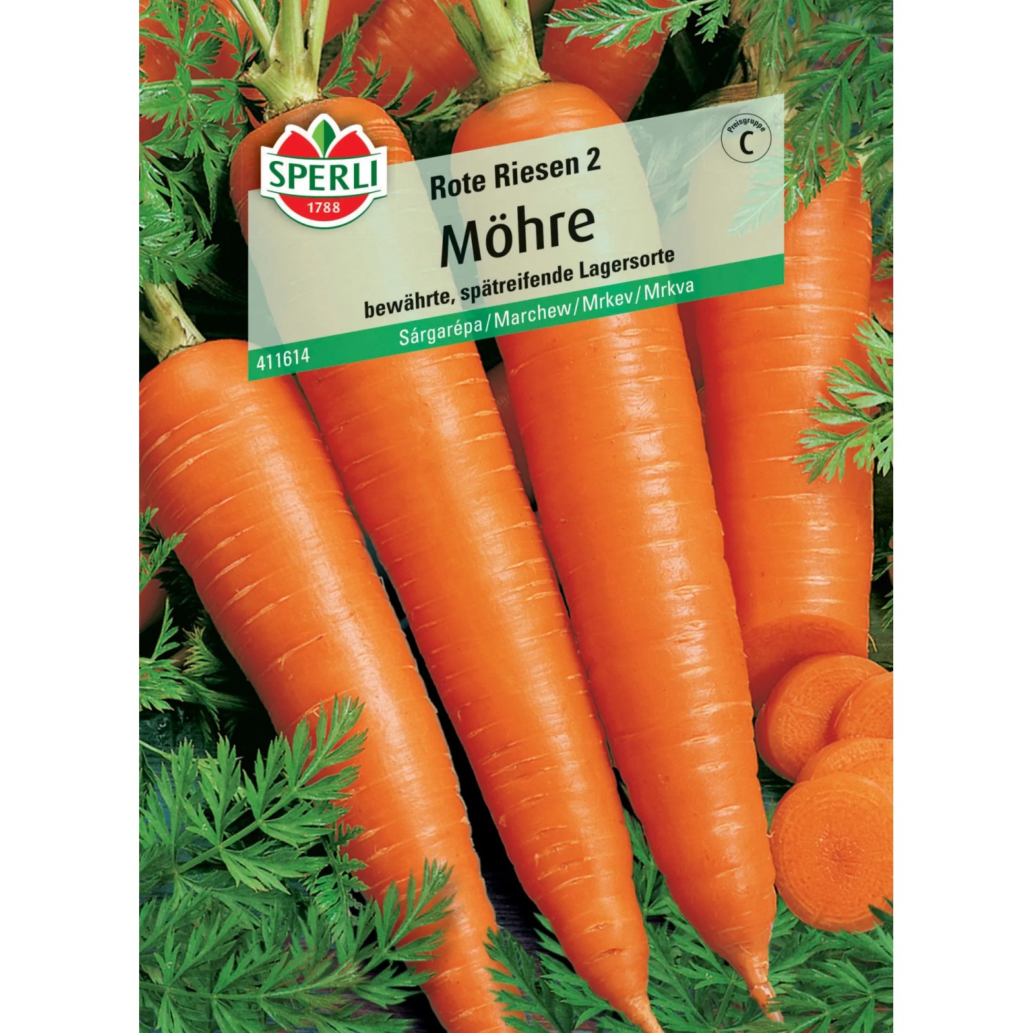 Sperli Möhre "Rote Riesen 2"