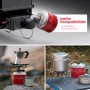 Evocamp Gaskartusche 300g, 6er-Pack. Schraubkartusche für Campingkocher und Gasgrills.