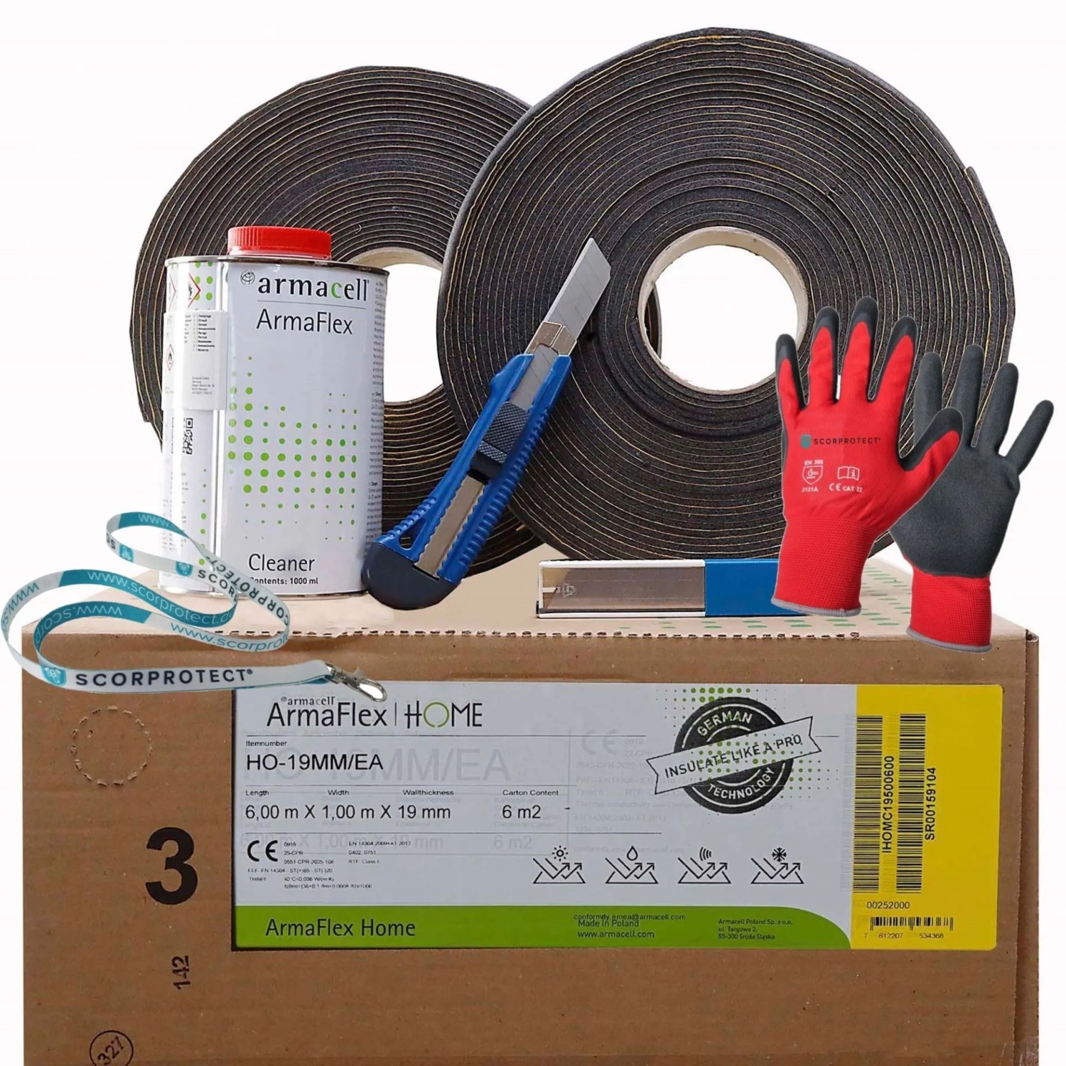 Scorprotect Armaflex Home Armacell Camper Ausbau Set 2 Mit Zubehör