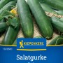 Kiepenkerl Salatgurke Tanja: dunkelgrüne, glatte Gurken, ideal für den Anbau im Garten.