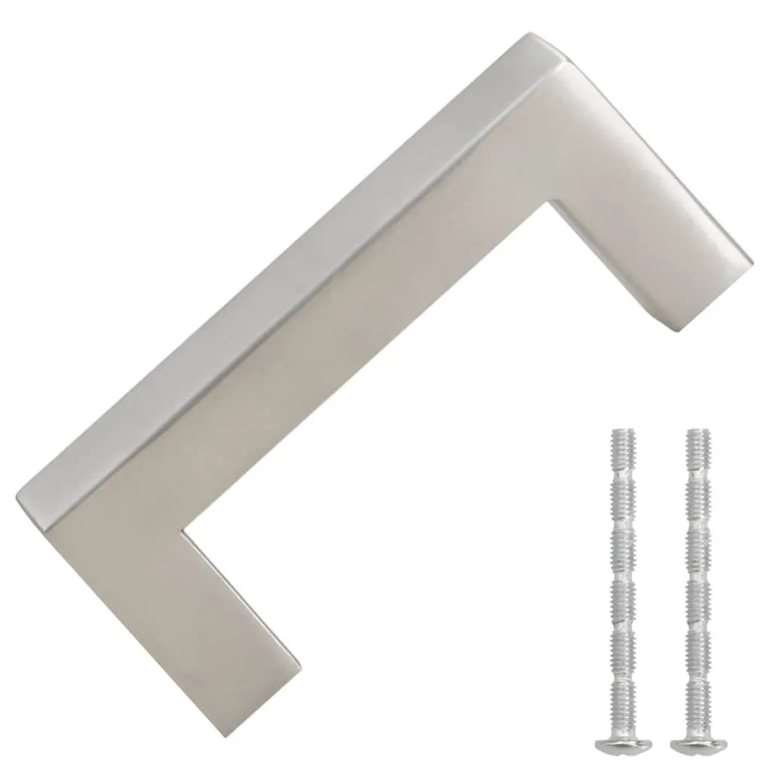 vidaXL Möbelgriffe 10 Stk Silbern 64 mm Edelstahl 155380