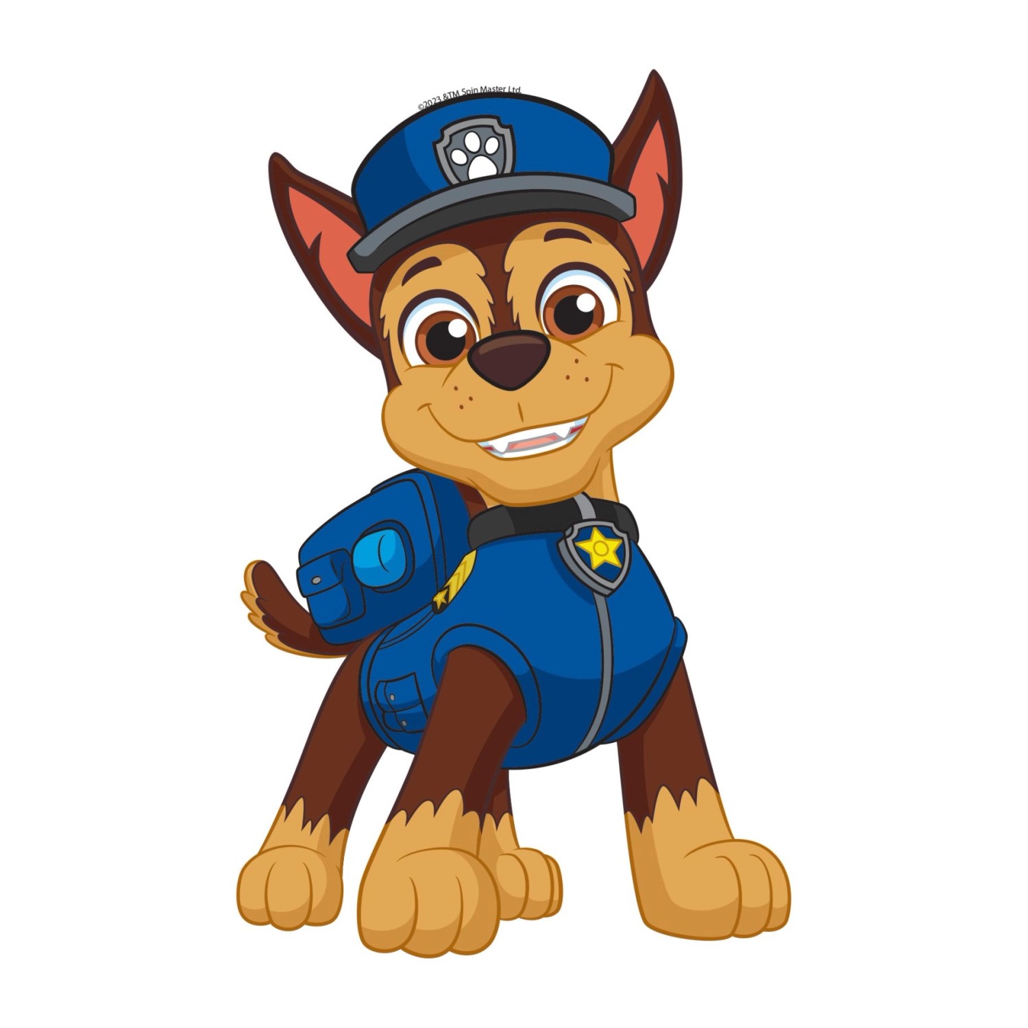 Sanders & Sanders Wandtattoo Paw Patrol Blau und Beige 8,5 x 15 cm 601417 günstig online kaufen