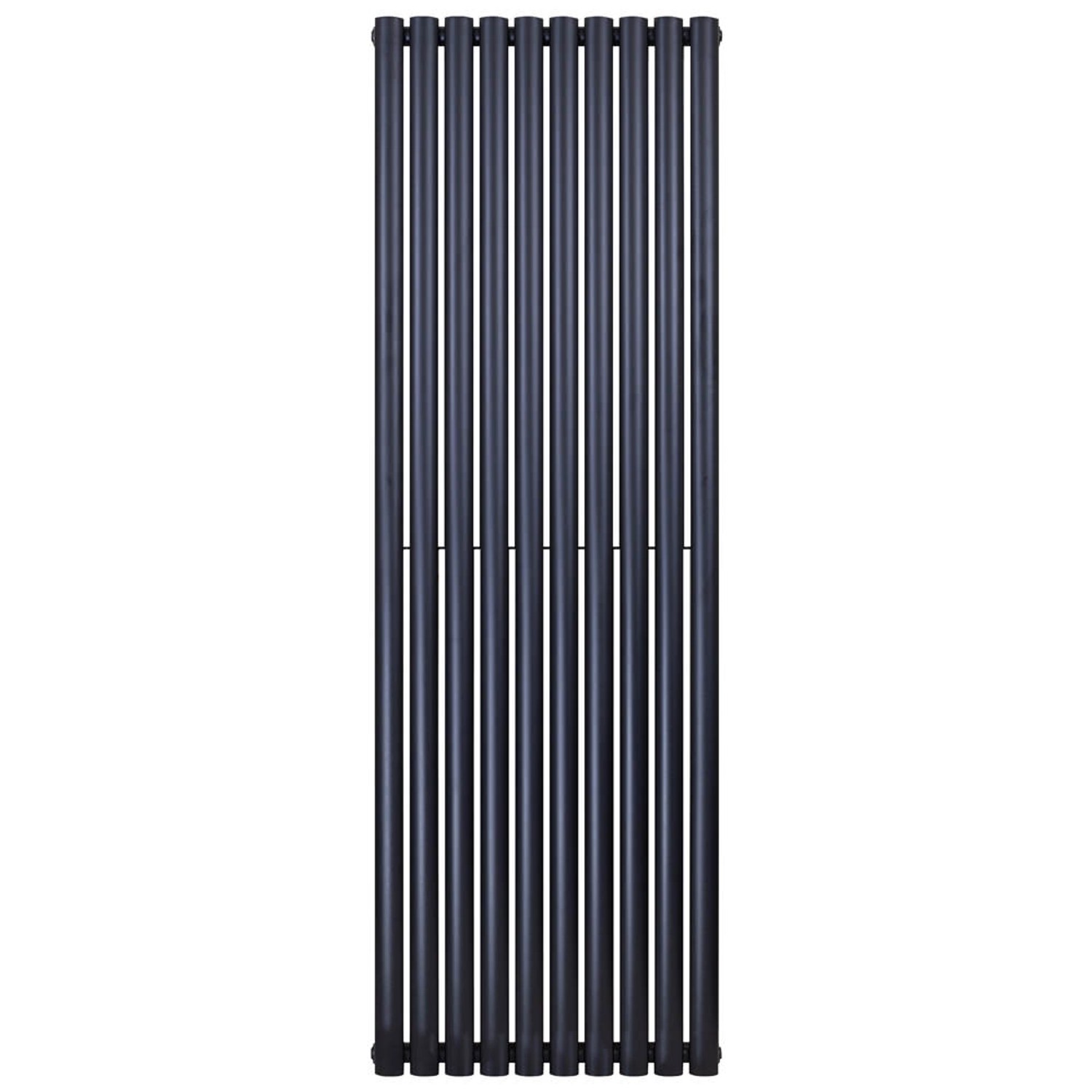 Belrad Paneel Heizkörper Vertikal Doppellagig Schwarz Matt 1800x590 HxB 205 günstig online kaufen
