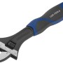 LUX Rollgabelschlüssel 200 mm Comfort mit verstellbarer Backe und ergonomischem Griff.