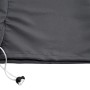 Anthrazitfarbene Schutzhülle für MCW Sonnenschirm Lorca (2,70m) mit Kordelzug.