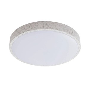 Lindby LED Smart Home Deckenlampe Elmor 10013349 Modern in Alu aus Metall 1-flammig Wohnzimmerleuchte