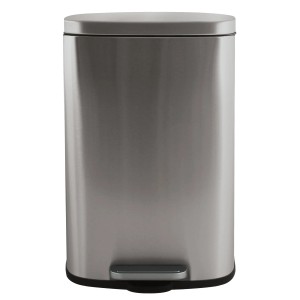 Spirella Kosmetikeimer Akira, 30 l, Edelstahl mit Pedal und Inneneimer.