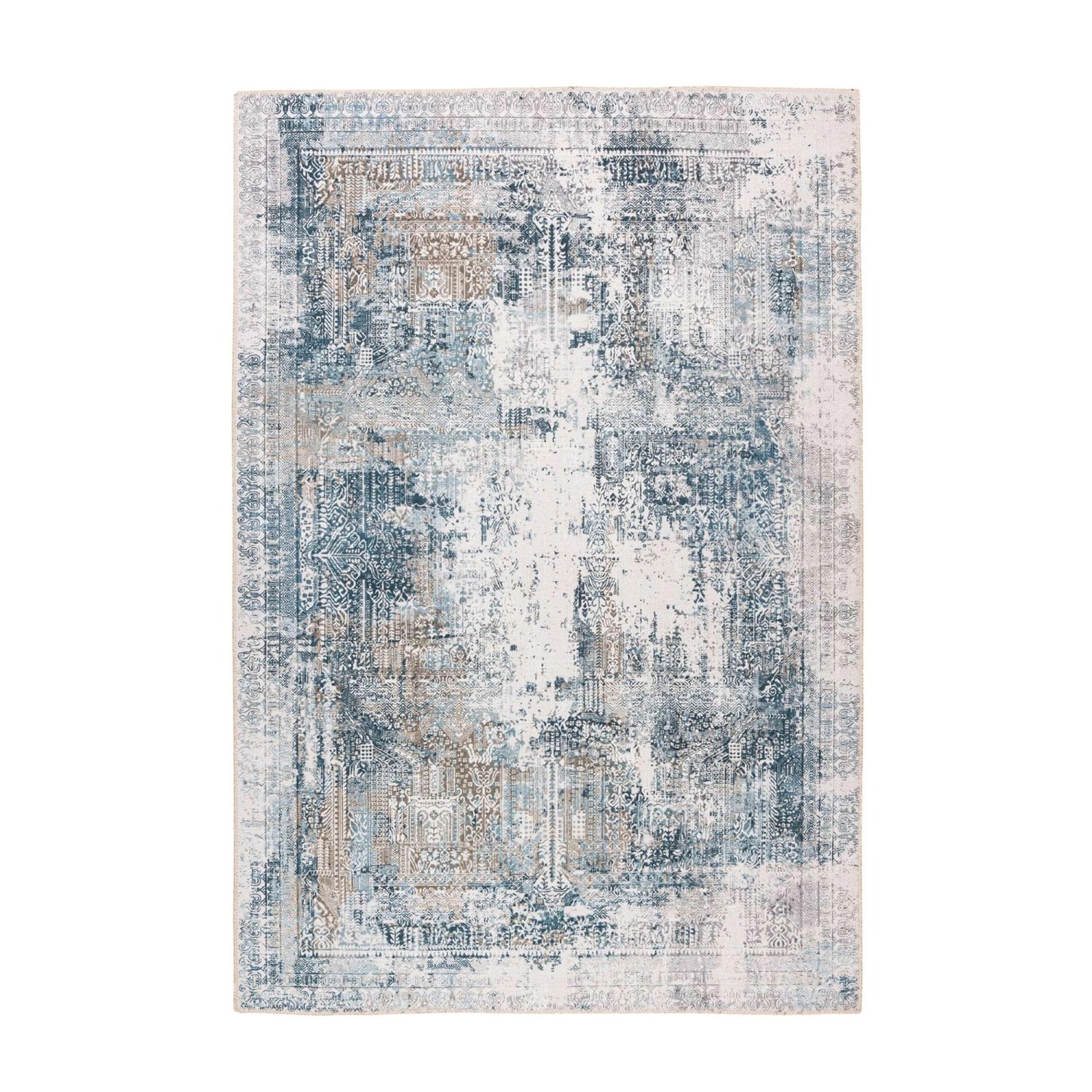 MeGusta Flachflor Teppich Modern Multi Polyester 230x330 cm Mónica günstig online kaufen