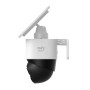 Eufy S340 Solar-Überwachungskamera mit 360° Ansicht und Solarpanel.