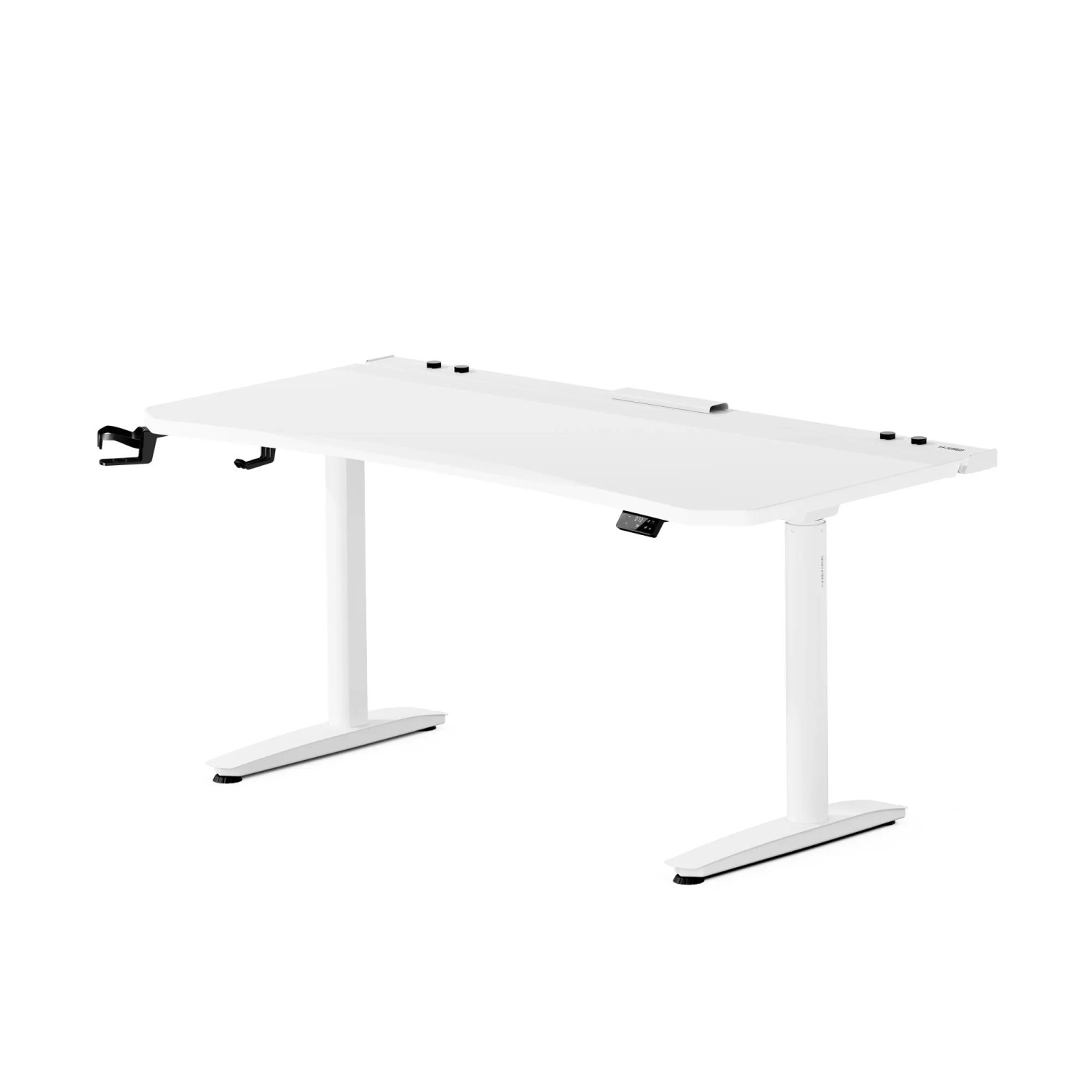 DIABLO CHAIRS Elektrisch Verstellbarer Gaming-Schreibtisch X-Forge 1600 x 800 mm Weiß