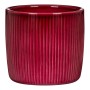 Scheurich Blumentopf Beerenrot, Keramik mit Relief, Ø 15cm, ideal für Zimmerpflanzen.