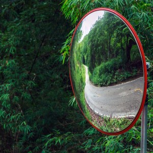 Wiltec Verkehrsspiegel 80Cm Sicherheitsspiegel Überwachungsspiegel Konvexspiegel