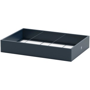 Herstera Garden Pflanzkasten, anthrazit, 100x150x25 cm, aus pulverbeschichtetem Stahl.