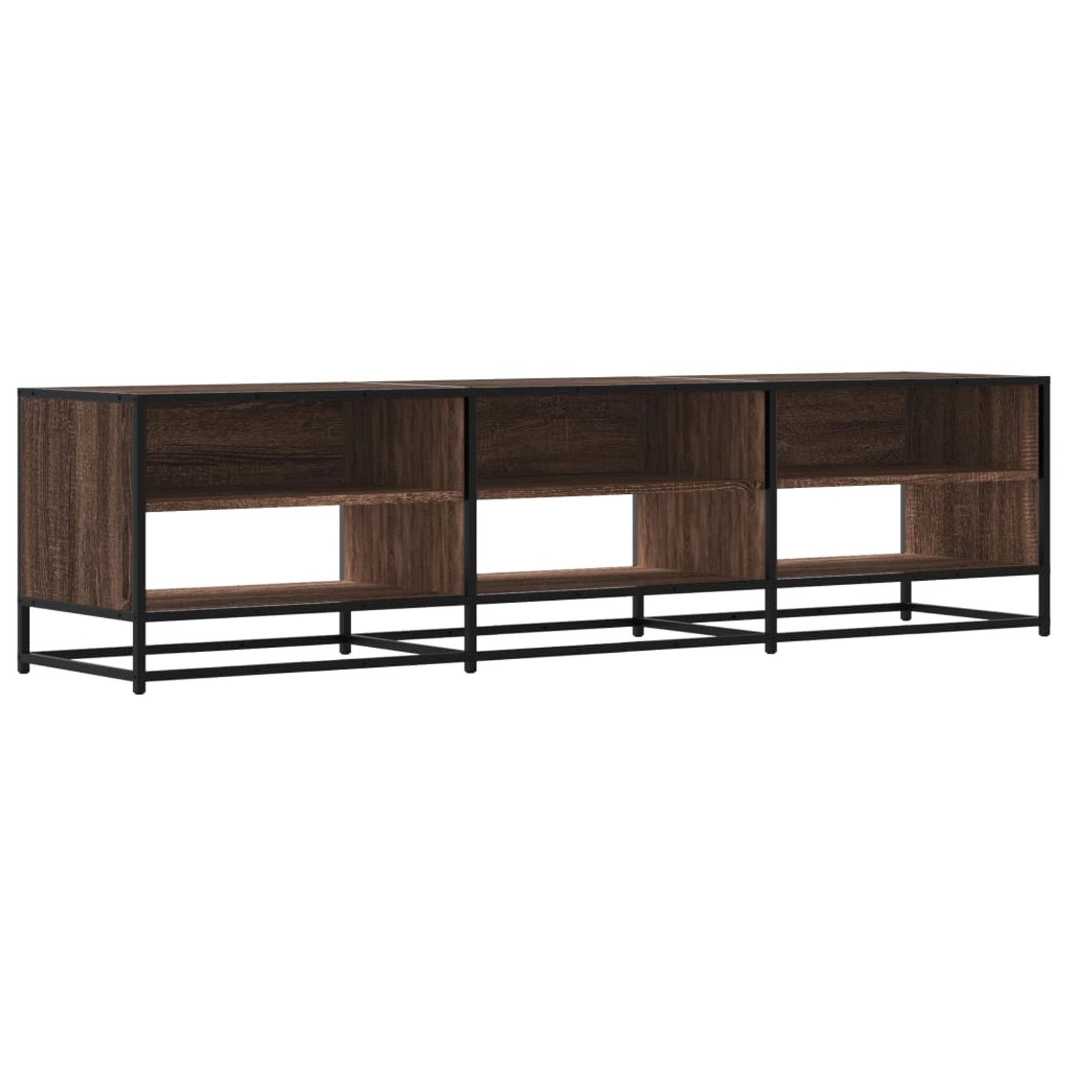vidaXL TV-Schrank Braun Eichen-Optik 180x40x46 cm Holzwerkstoff 3300809 günstig online kaufen
