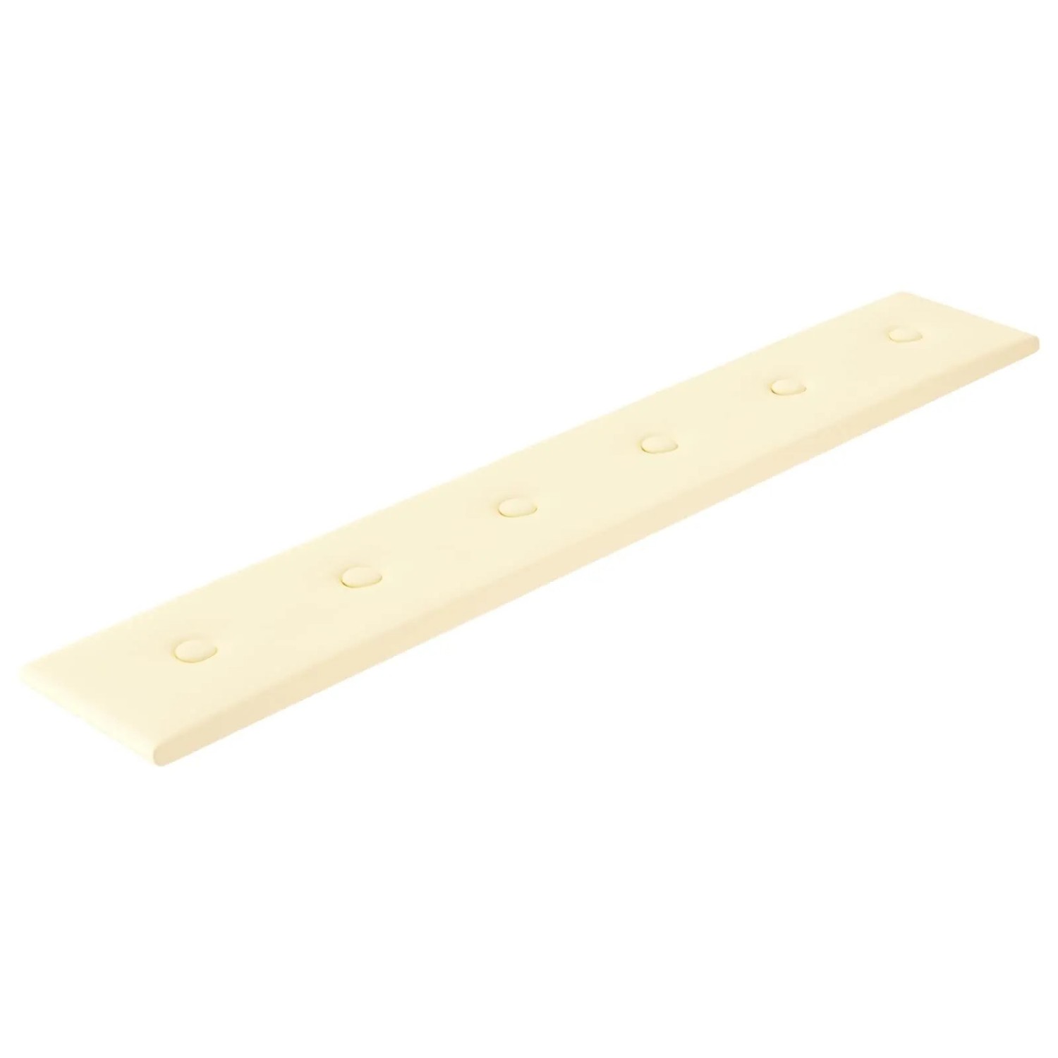 vidaXL Wandkopfteilen 12 Stk Creme 90 x 15 cm Kunstleder 42046520