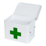 HMF 1771-21CM-01 Hausapotheke Metall Medikamenten Aufbewahrung Box 23 x 17 x 16 cm Weiß_4