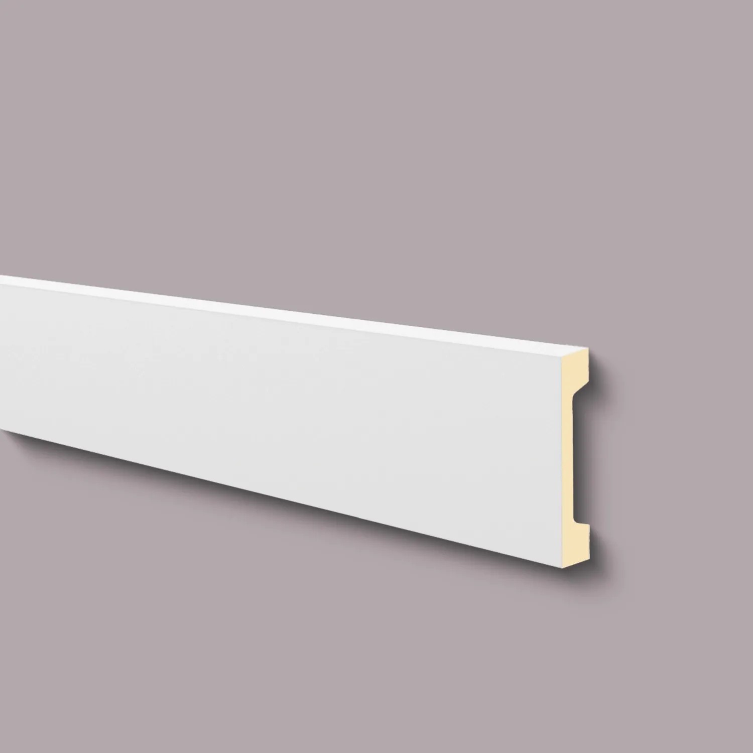NOEL & MARQUET NMC MA20 DOMOSTYL Fenstersohlbank Fensterumrandung Fassadenprofil 2 m 200 cm x 3,5 cm x 18 cm Weiß