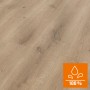 Classen Laminat Oak Light Graubraun, wasserfest, Holzoptik. Laminatboden für Wohn- und Gewerberäume.