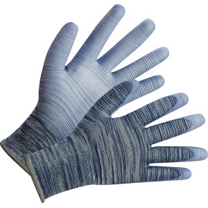 Blauer LUX Eco-Arbeitshandschuh Gr. 10 für Heimwerker- und Gartenarbeiten.