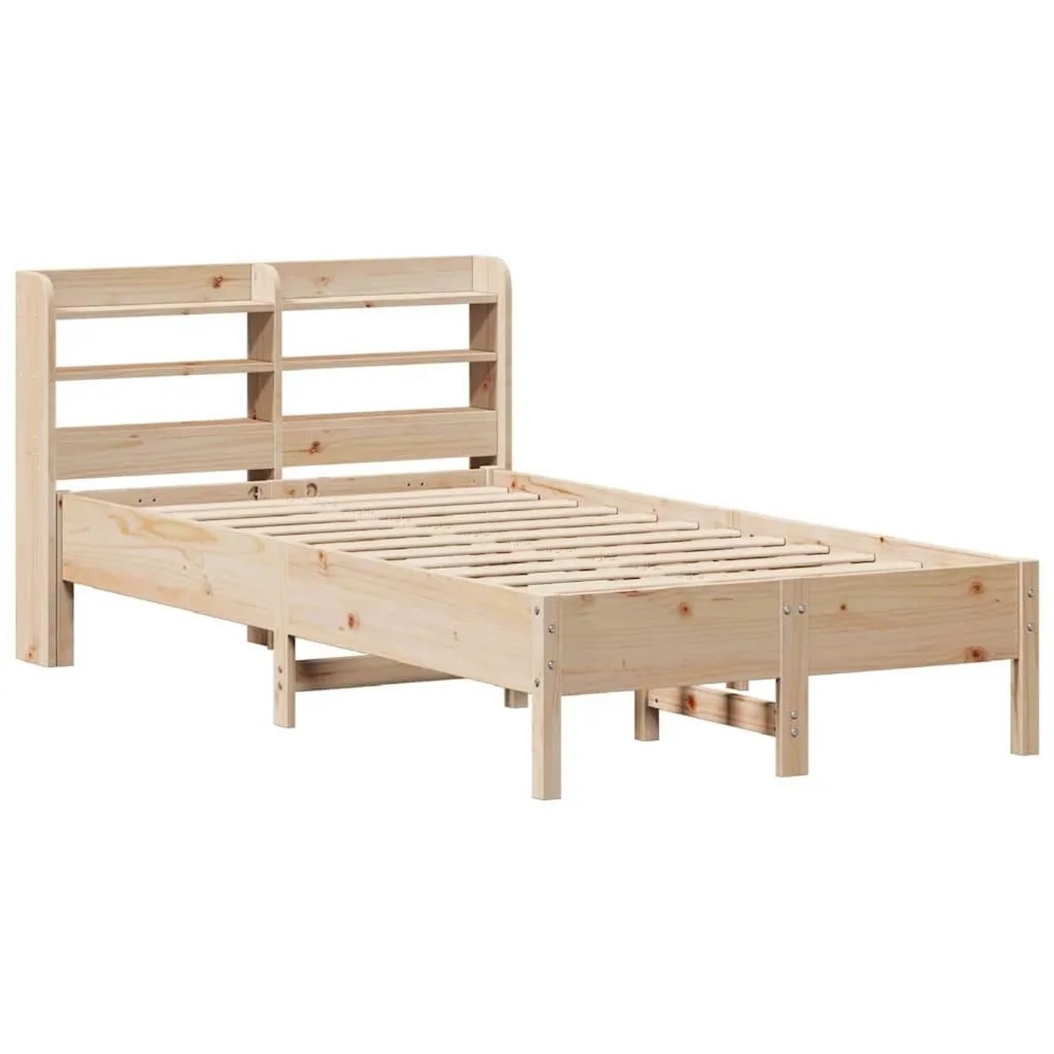 vidaXL Massivholzbett ohne Matratze 75x190 cm Kiefernholz 3306912 günstig online kaufen