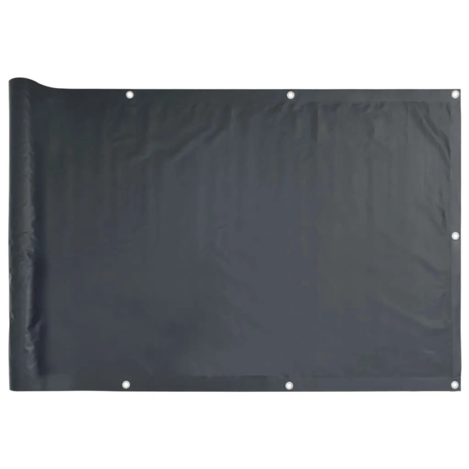 vidaXL Balkon-Sichtschutz Anthrazit 90x500 cm Oxford-Gewebe 134870