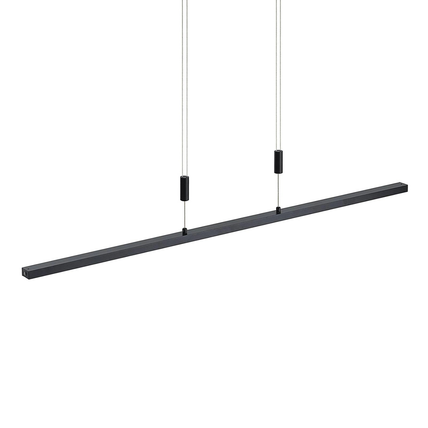 Lindby LED Arneja 9627622 Dimmbar Modern in Schwarz aus Aluminium 1-flammig günstig online kaufen