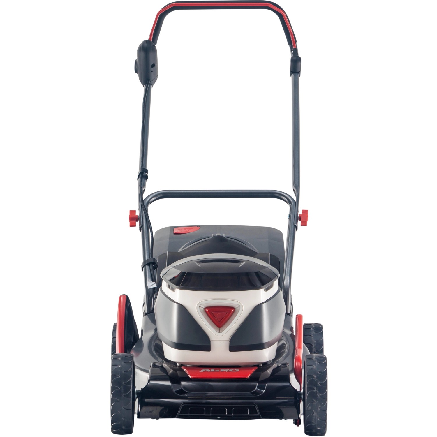 Al-Ko Akku-Rasenmäher 42.2 Li Comfort, 36 V, mit Akku und Ladegerät, Frontansicht.