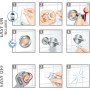 Anleitung: Tesa Loxx Seifenablage Montage ohne Bohren. Verchromte Halterung mit satinierter Glasablage.