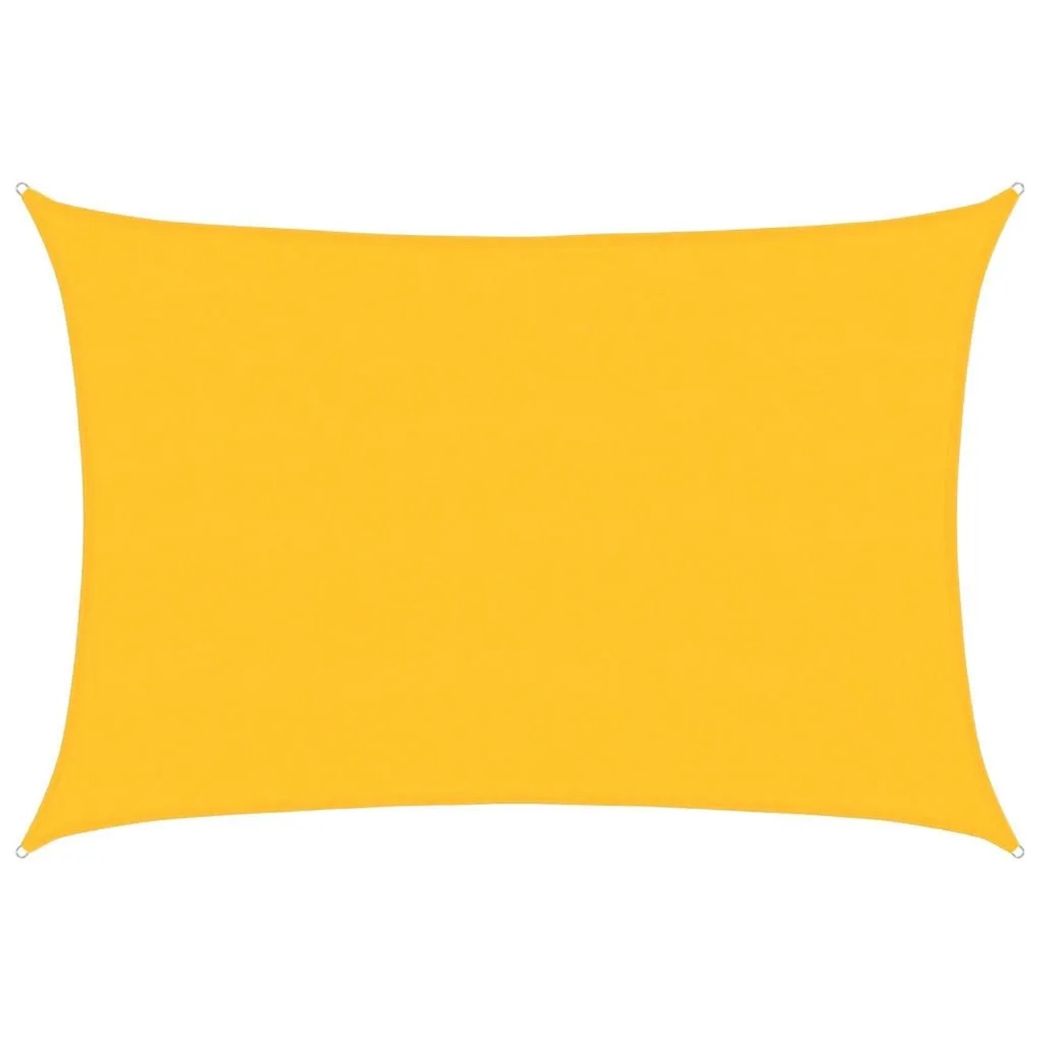 vidaXL Sonnensegel 160 g/m² Rechteckig Gelb 5x6 m HDPE 311576 günstig online kaufen
