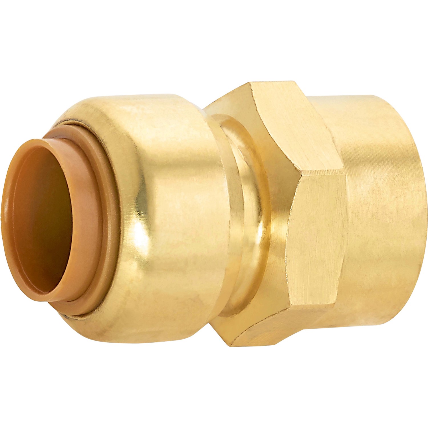 Steck-Fitting Ø 18 mm x 24,1mm (Rp 3/4) Messing