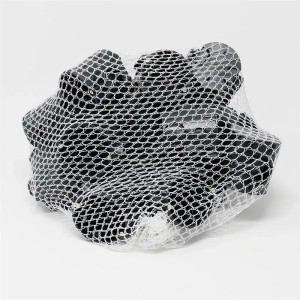 25 schwarze EGB UP Schalterdosen aus Kunststoff im Netz, Ø 60x62mm, für Unterputzinstallationen.