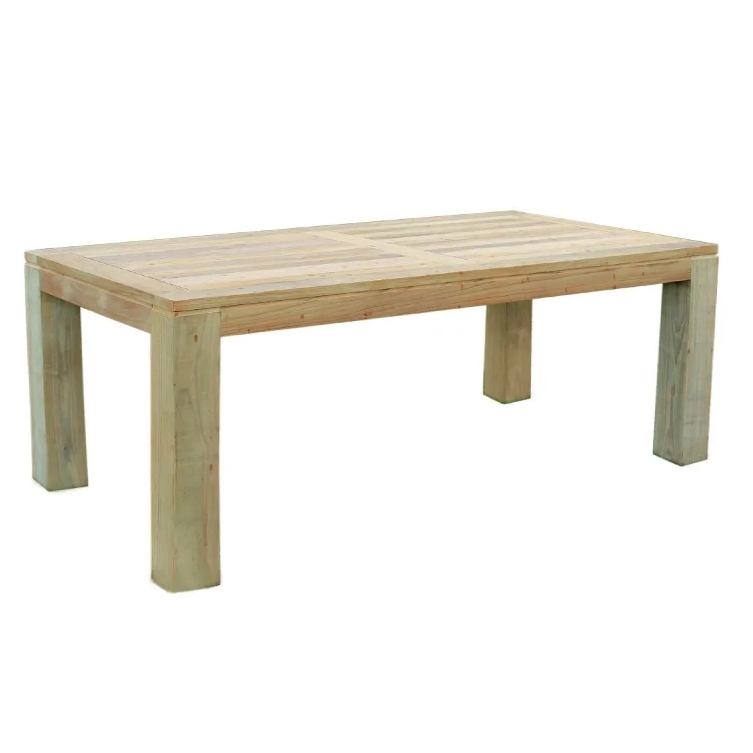 Lex Massiver Premium Teak Tisch Rechteckig Gartentisch Gartenmöbel Teakmöbel 220 cm