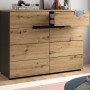 Inn.Furn Kommode Eiche Grau 100 cm mit Soft-Close Cooper_3