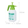 Relaxdays Drucksprüher PE Messing 1,5 l 31,5 cm x 17 cm x 12,5 cm 270 g_4
