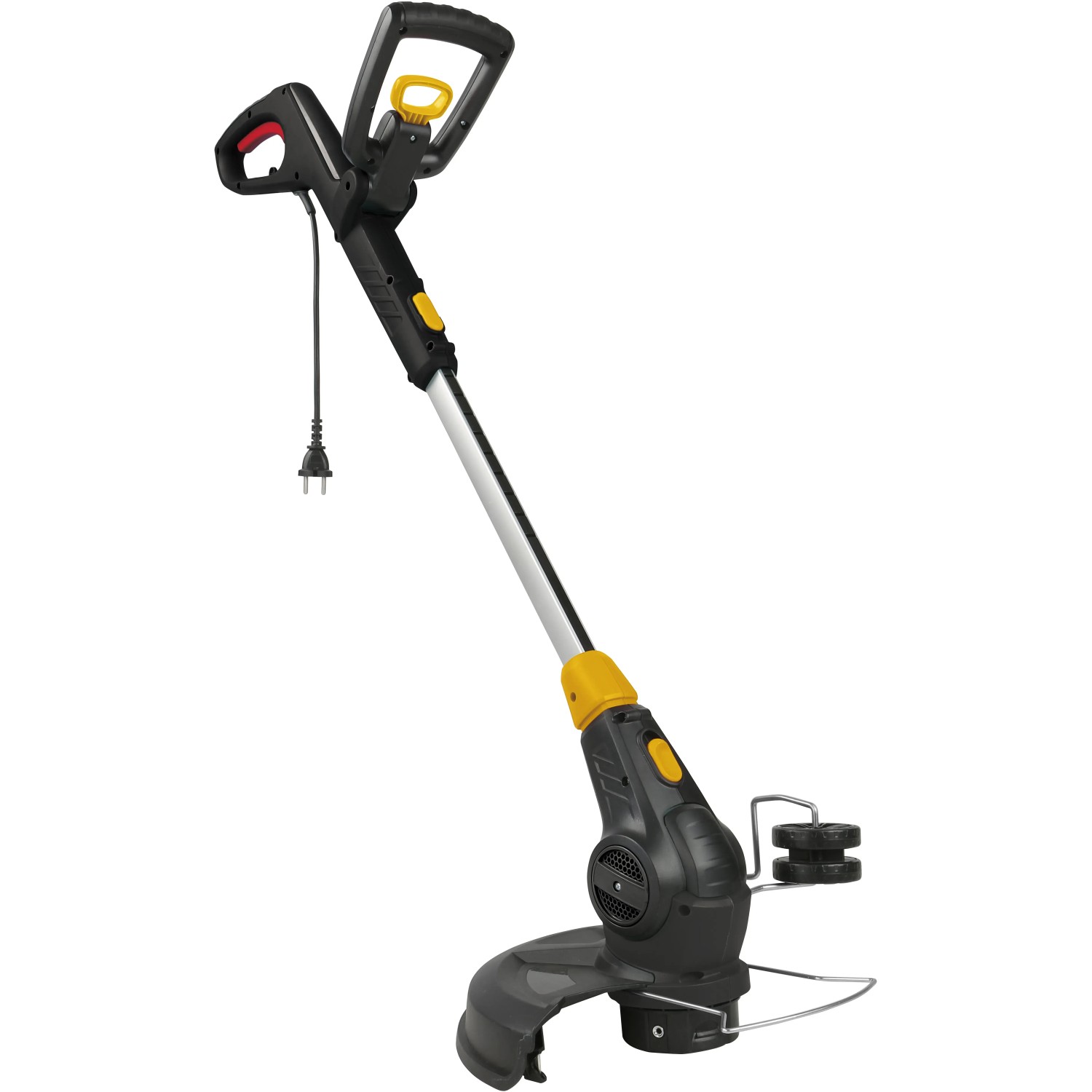 Texas Elektro-Trimmer Pro Trim 100: Rasentrimmer mit Teleskopgriff und Kantenschneidfunktion.