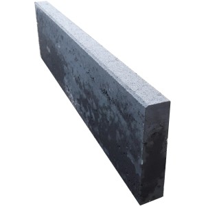 EHL Randstein Form C, anthrazit, 100x25x6 cm, zur Einfassung von Wegen und Terrassen.